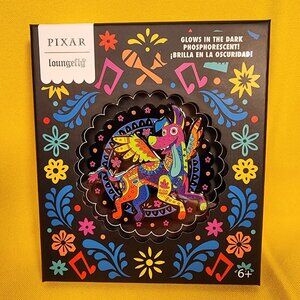 Loungefly Disney Pixar Coco Dante Dog Glow in the Dark LE Pin NEW